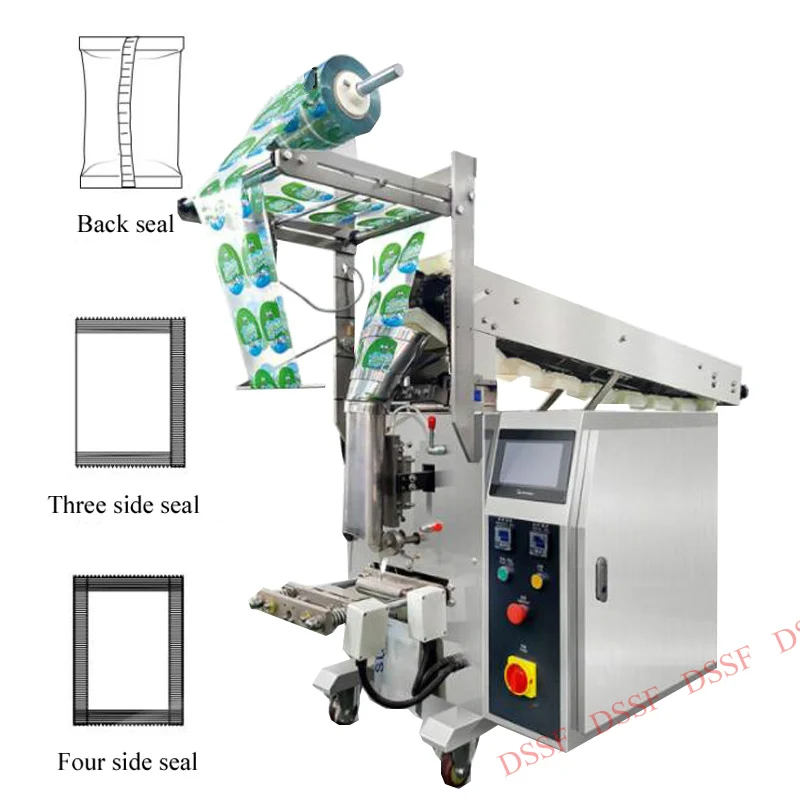 Granules Filling Machine Coffee Spices Tea Weighing Machine Grain Medicine Seed Fruit Salt Packing Machine Powder Filler.