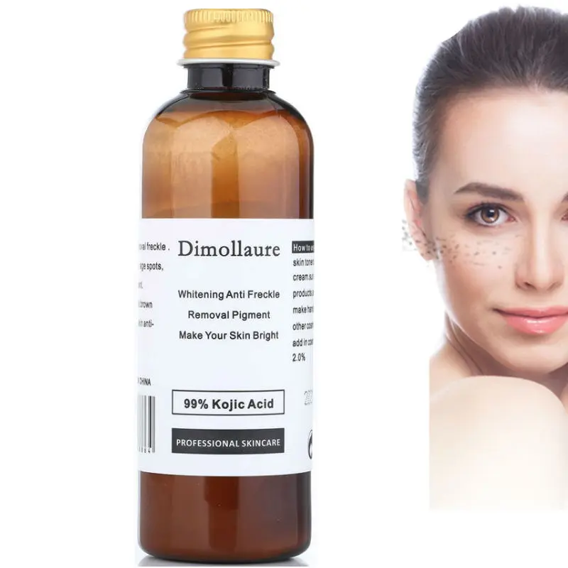 100g Dimollaure Pure 99% Kojic Acid Powder Whitening Cream Removal Freckle Melasma Pigment Melanin Bright Korea Skin Care