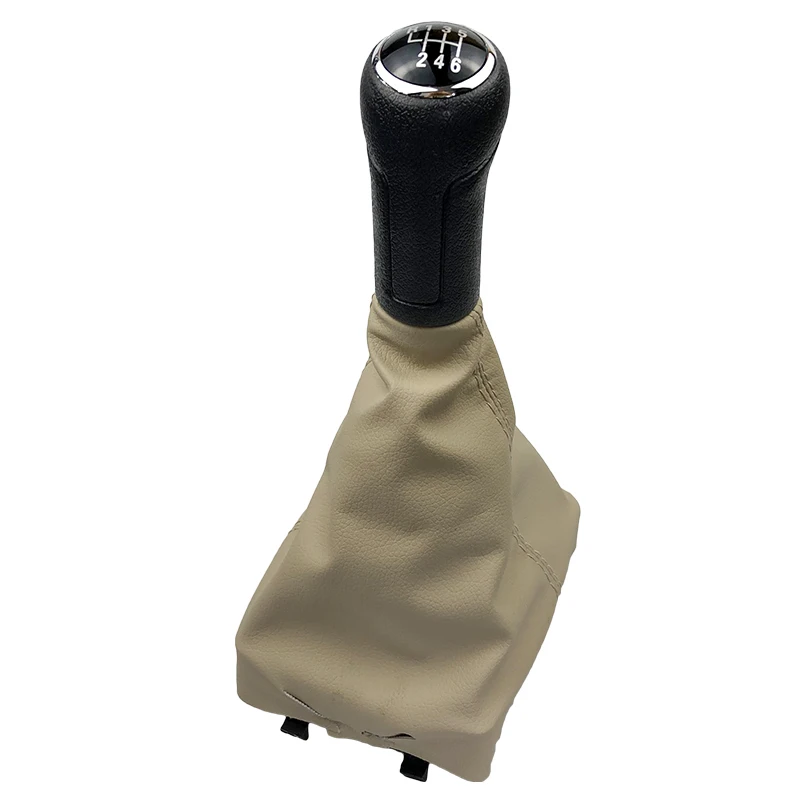 Auto Schaltknauf Hebel Shifter Gamasche Boot Abdeckung Für Volkswagen Polo 9N 9N2 9N3 2001 2002 2003 2004 2005 2006 2007 2008 2009 – Detail 5