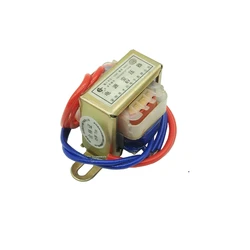 AC 6V 9V 12V 15V 18V 24V Output Voltage 1W EI copper core Input 220V 50Hz~60Hz Single/dual voltage Copper power transformer