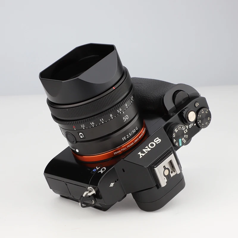 Haoge LH-S245N バヨネットスクエアメタルレンズフード Sony FE