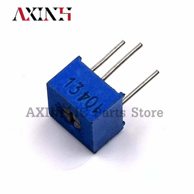 13Values*5pcs 3362P Component Package13 Common Resistance Values Each 5 Potentiometer Package 3362 Adjustable Resistance Package