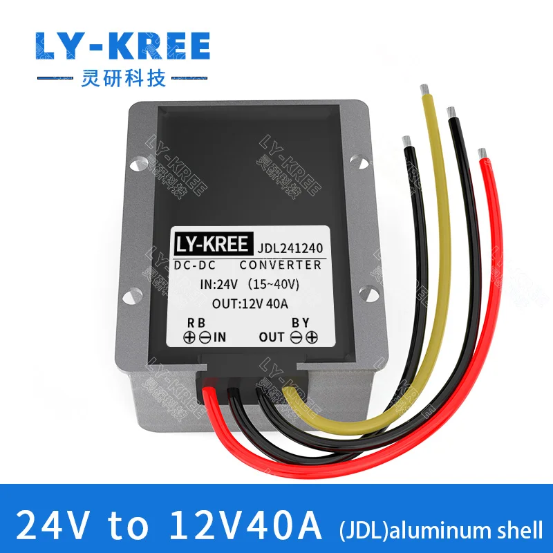 LY-KREE 24v zu 12v konverter 1A 3A 5A 10A 20A 30A 40A schritt-down modul dc dc 24v bis 12v step down converter dc netzteil