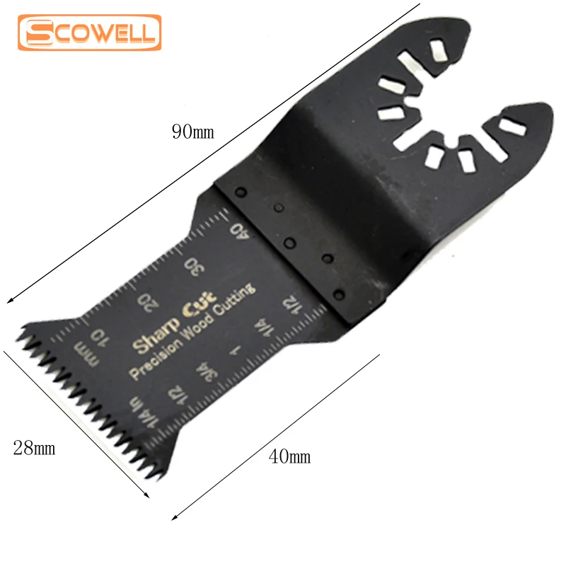 5PCS Multi Tool Saw Blades For Wood Plastic Drywall Metal Plunge Oscillating Saw Blade DIY Multimaster Power Tools Accessories