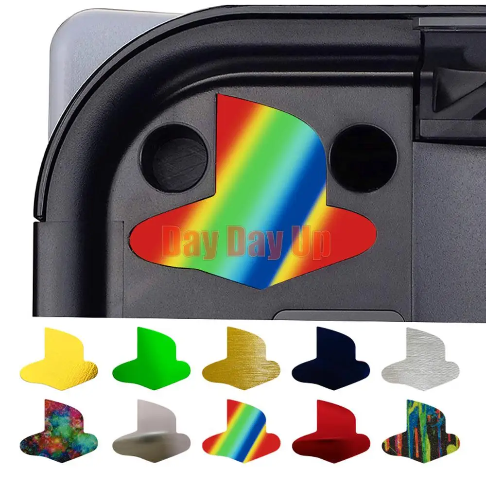 24 pz = 2 set Host di Gioco Logo Colorato Adesivo Pelle Pellicola Della Decalcomania Accessori per PS5 Console Controller Shell Adesivi Decorativi