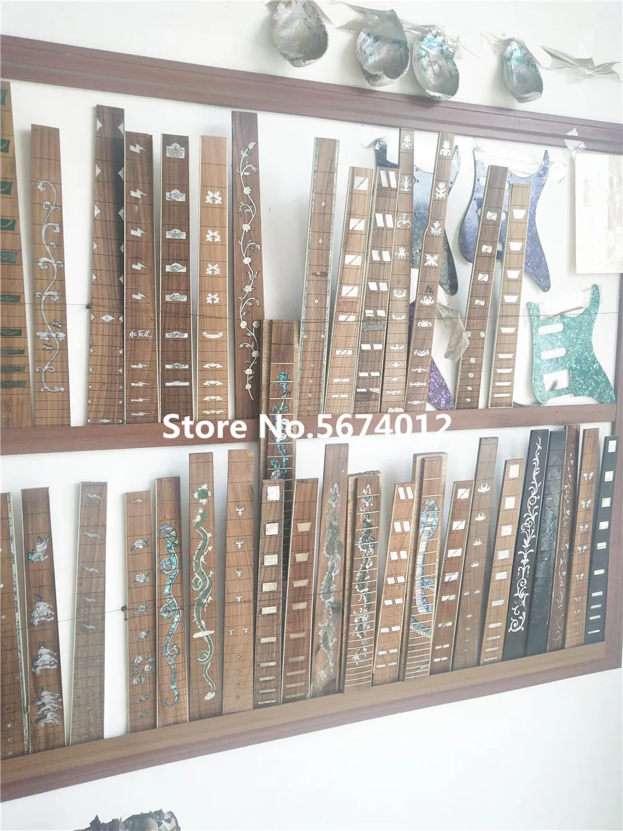 The latest customized version of electric guitar guitar fingerboard mark inlay can be customized according to the requirements