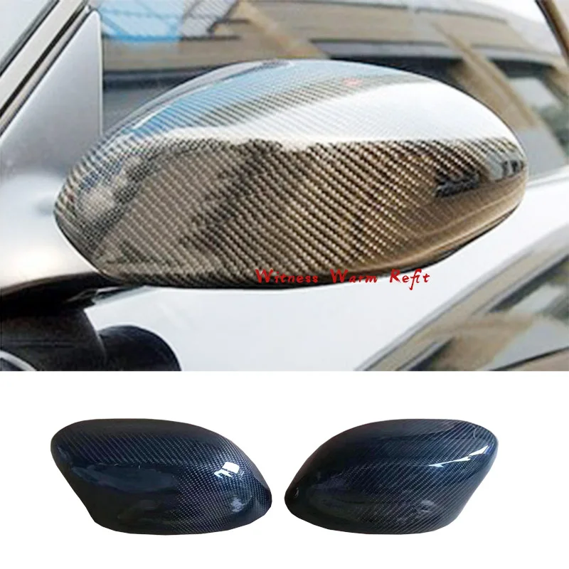 for E85 Z4 Carbon Fiber Car Styling Paste Type Side Mirror Covers Mask for Bmw Z4 E85 2002-2008