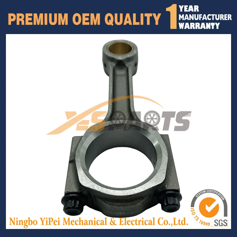 3PCS Connecting Rod for Yanmar 3TNE82 3TNV82A 3D82 719810-23100