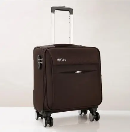 Oxford Kabine 18 zoll Reise Koffer Business Rolling Gepäck Koffer Wasserdichte Reise Gepäck Reise Trolley Taschen mit rädern