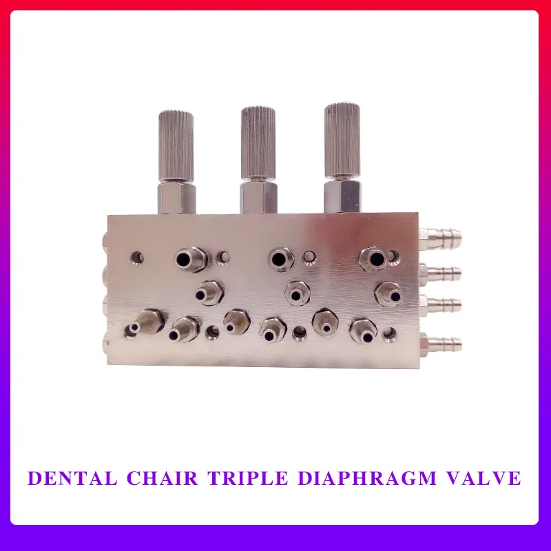 3 In 1  Valve Control  Chair Air / Water Diaphragm Membrane Valve Equipment  chair accessories