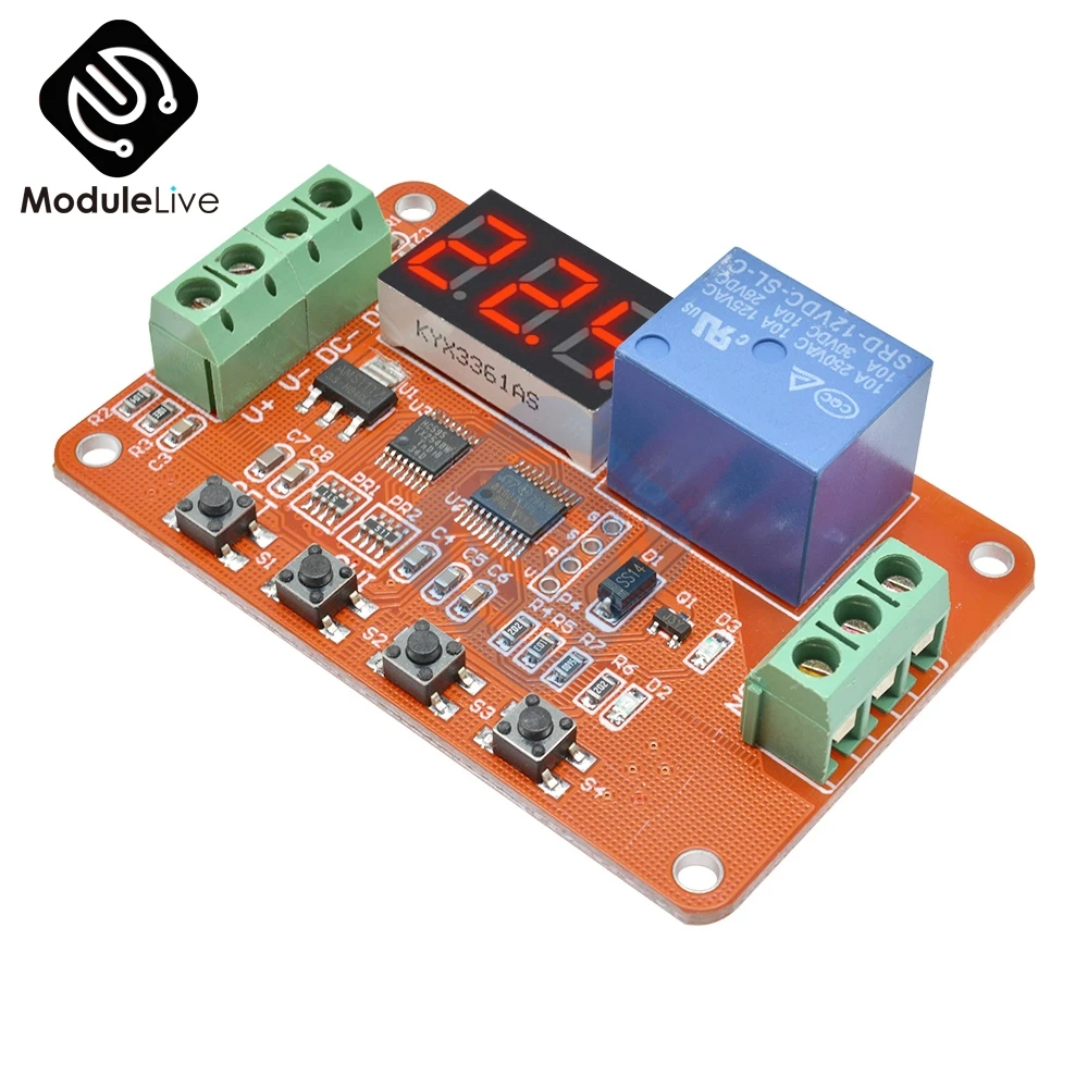 Imagem -03 - Compatível de Voltagem Led Digital Medição de Voltagem Carregamento Descarga Monitoramento Limite Duplo Janela de Comparação Dc12v Dvb01