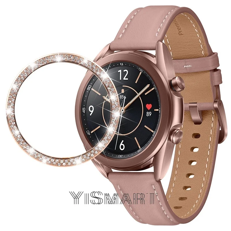 Bling Diamond Bezel Ring for Samsung Galaxy Watch 4 Classic 46mm 42mm Watch Bezel Protection Cover for Galaxy Watch 3 45mm 41mm