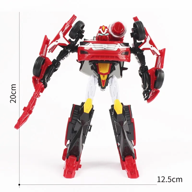 New ABS Hello Carbot Transformation Robot Toys Action Figures Two Mode Deformation Rescue Car Toy for Children Gift