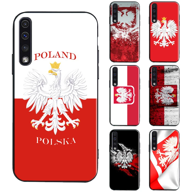 Poland Polish Flag Case For Samsung A52 A72 A12 A32 A11 A41 A51 A71 A21S A20e A01 A10 A02 S A40 A70 A50 Cover