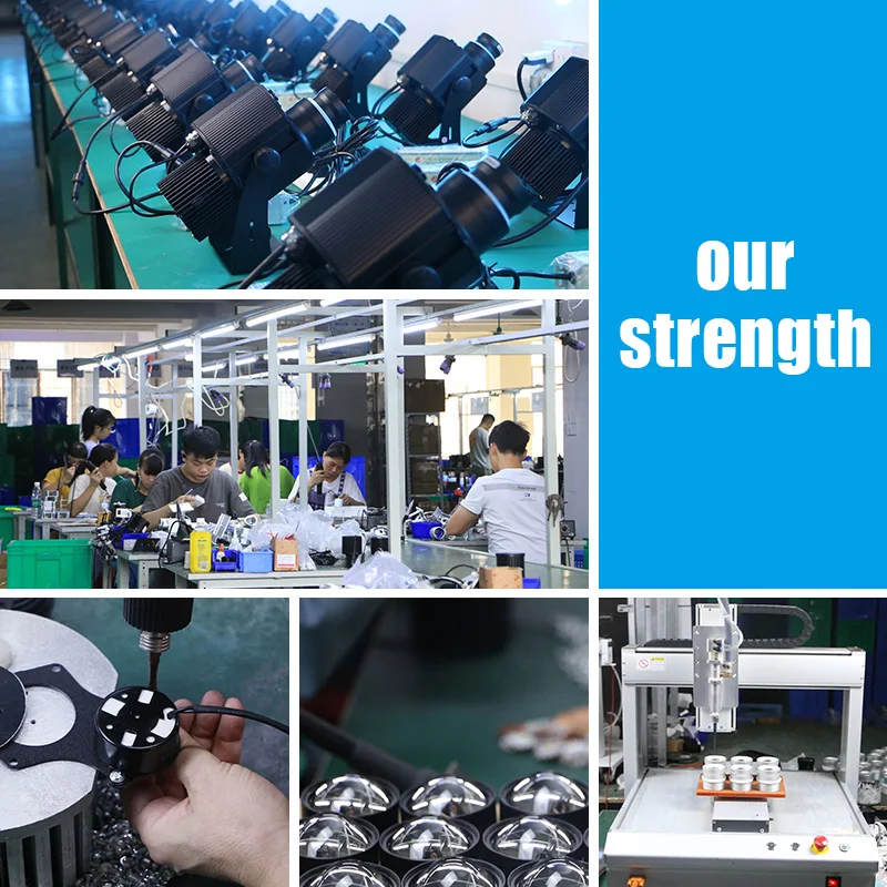 Multi Colors Gobo Lens for Projector Lens Grass Lens Accept Customized Pattern Full Color Gobo Pieces