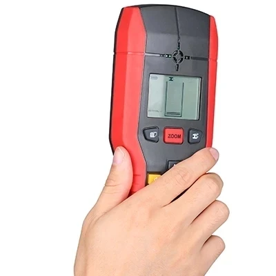 UNI-T UT387D Wall Scanner; steel bar/copper pipe/cable/metal wood detector, voice playback