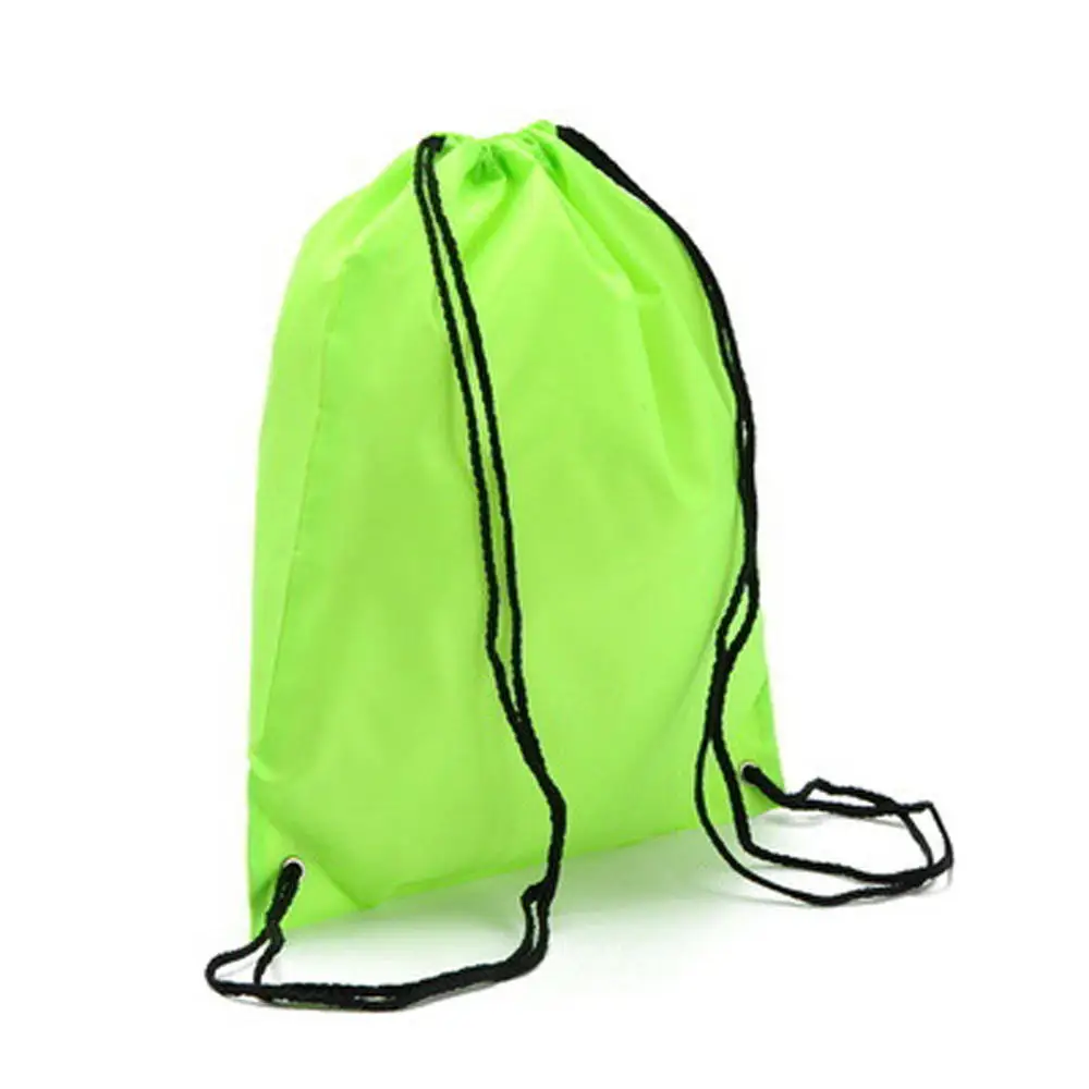 Mochila con Cordón portátil Oxford para estudiantes, Mochila deportiva impermeable para montar en el gimnasio, zapatos con cordón, paquete