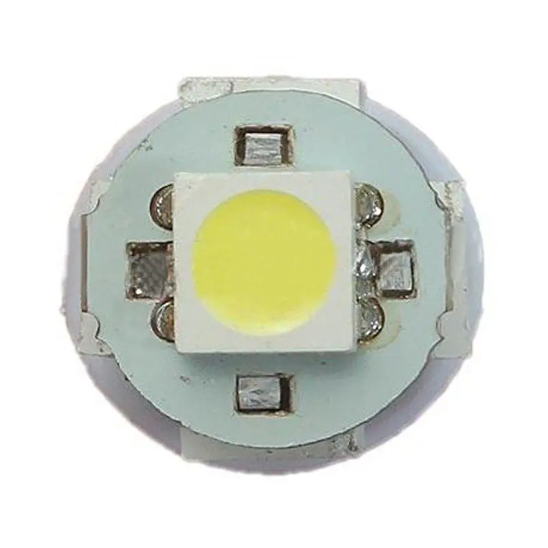 10 pçs led substituições paisagem luz para malibu 5 led/smd por lâmpada 194 t10 t5 cunha base legal placa branca lâmpada 12v dc 1407ww