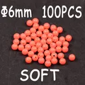 100 piezas de 6 mm ROJO
