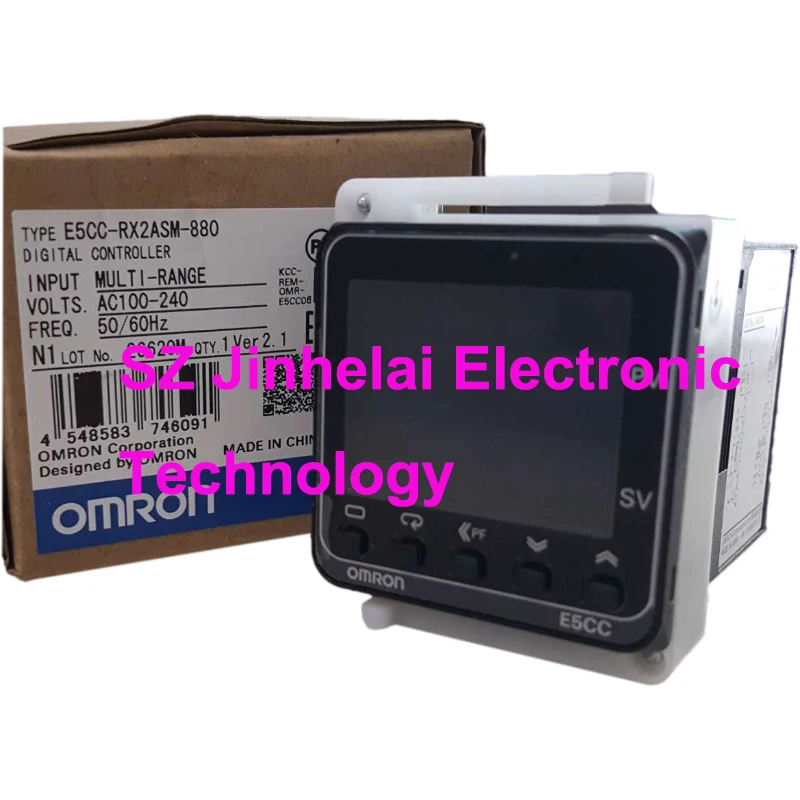 Original Controlador Digital Omron 100240vac E5cc-rx2asm880 Interruptores de Temperatura Novo e