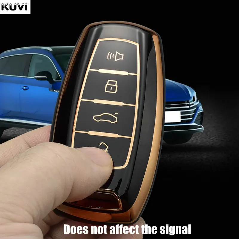 New TPU Car Smart Key Case Cover For Great Wall Haval/Hover H6 H7 H4 H9 F5 F7 H2S Auto Holder Shell Fob Accessories