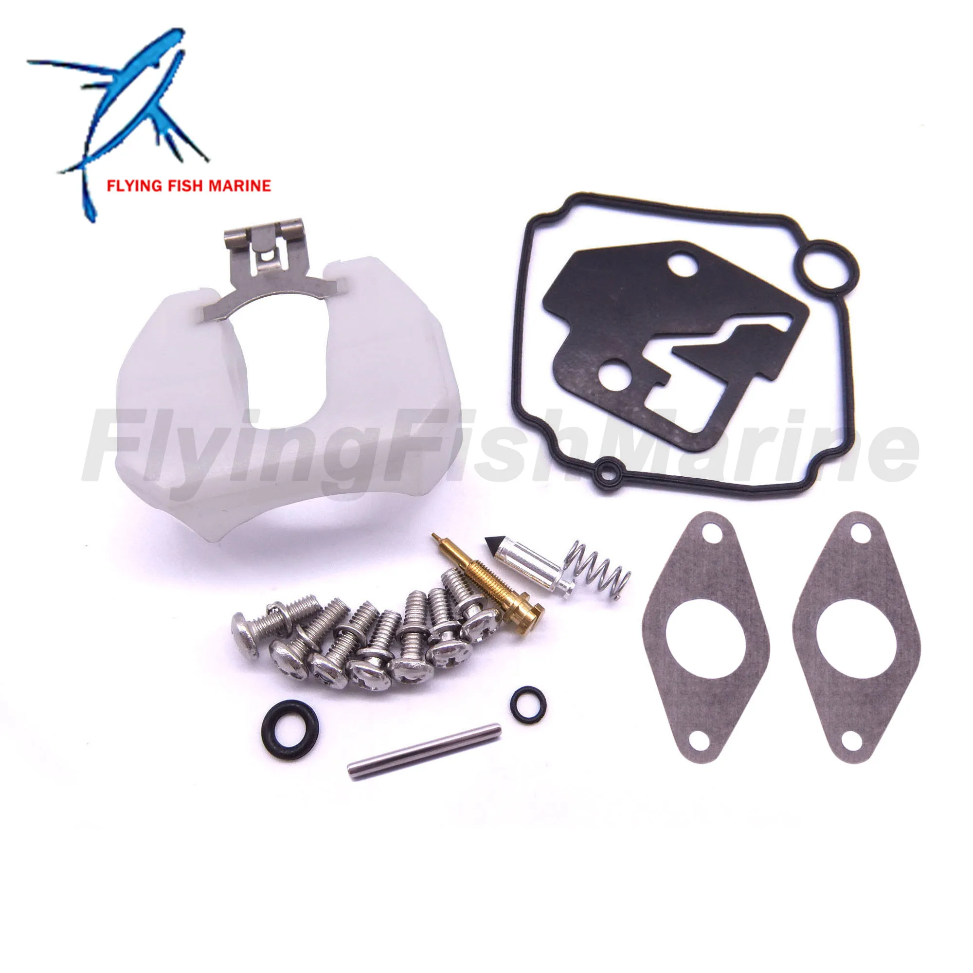 Outboard Engine 8M0044576 Carburetor Repair Kit for Mercury Mercruiser Quicksilver Boat Motor 8HP 9.9HP