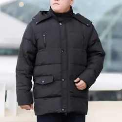 Winter Men down jackets 5XL 6XL 7XL 8XL 9XL 10XL Bust 170cm Plus size down jacket men