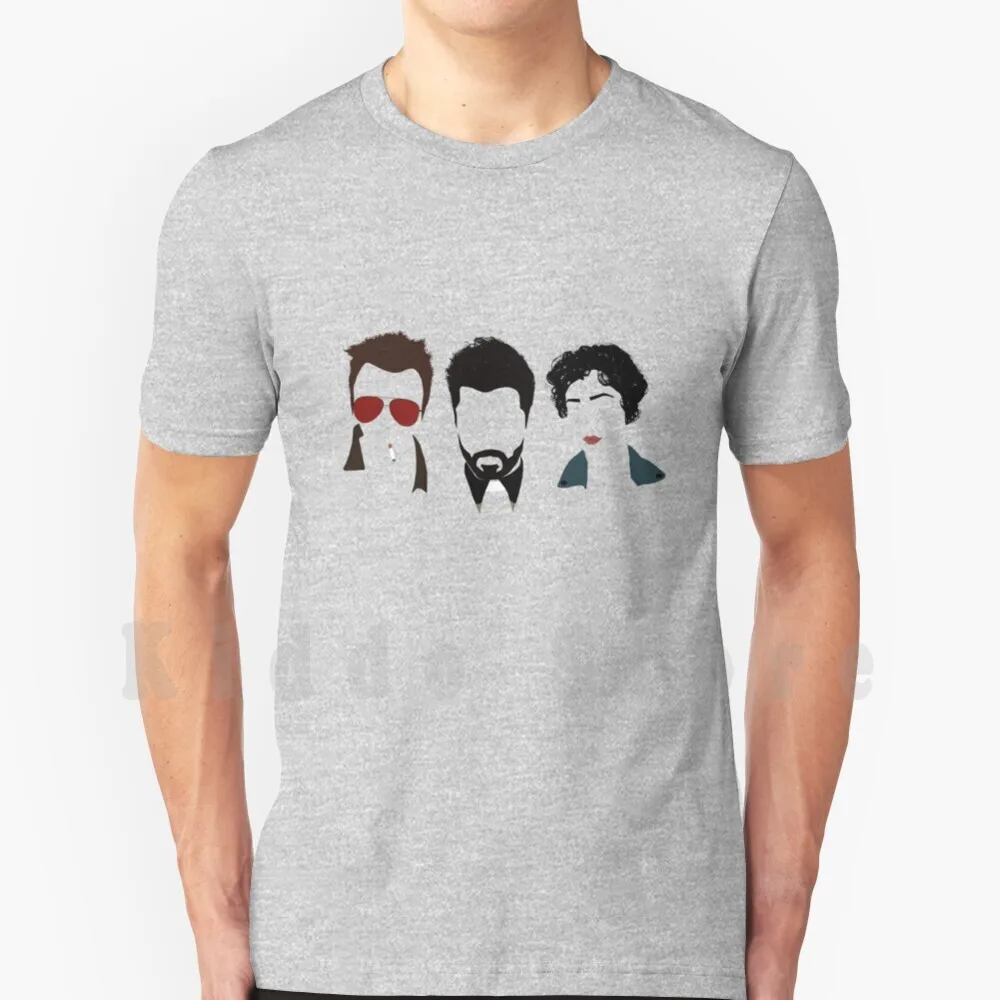Camiseta con estampado de Jesse, Cassidy y Tulip para hombre, camiseta nueva y moderna de algodón, Amc Tv Preacher Jesse Custer Cass Cassidy Tulip