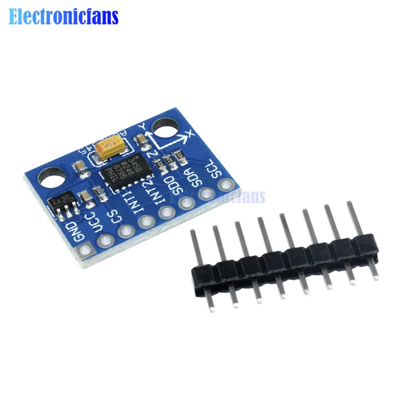 GY-291 ADXL345 3-Axis Digital Gravity Sensor Acceleration Module Tilt Sensor For Arduino