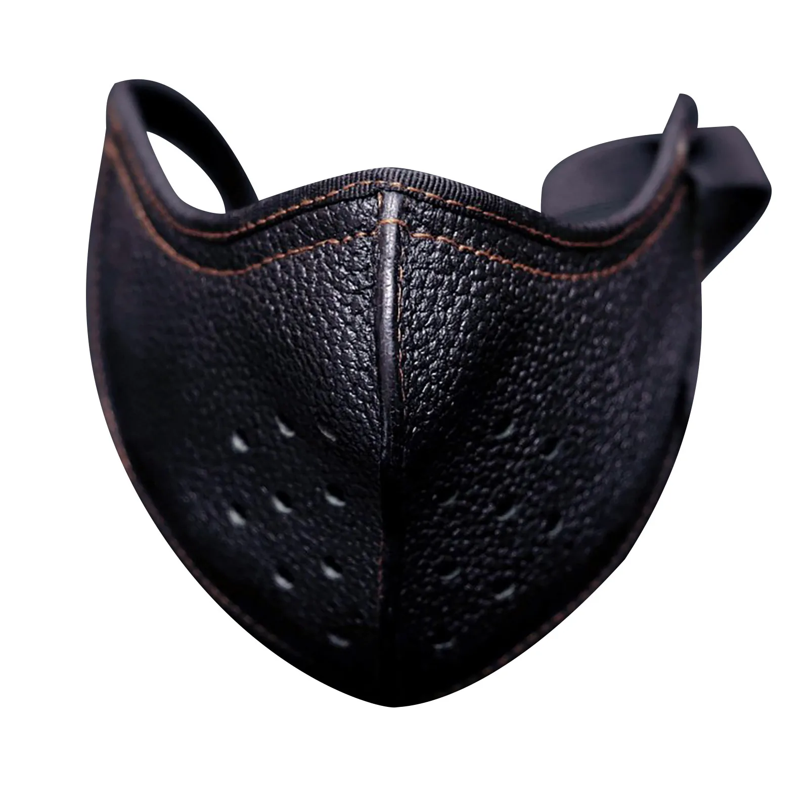 Punk Leather Mask Motorcycle Biker Half Face Mask Anti-Dust Sport Masker Face Riding маска для лица Outdoor Mask Sheild Masque