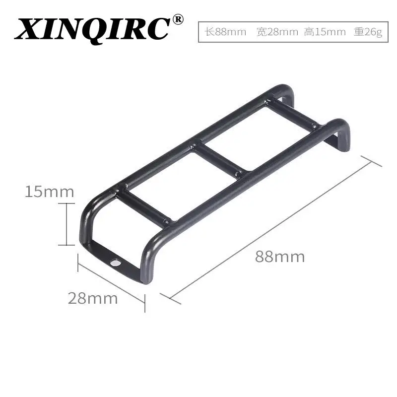 Metal roof climbing ladder handrail for 1 / 10 RC tracked vehicle trx4 defender Mustang axial scx1090046 cc01 rc4wd D90 D110
