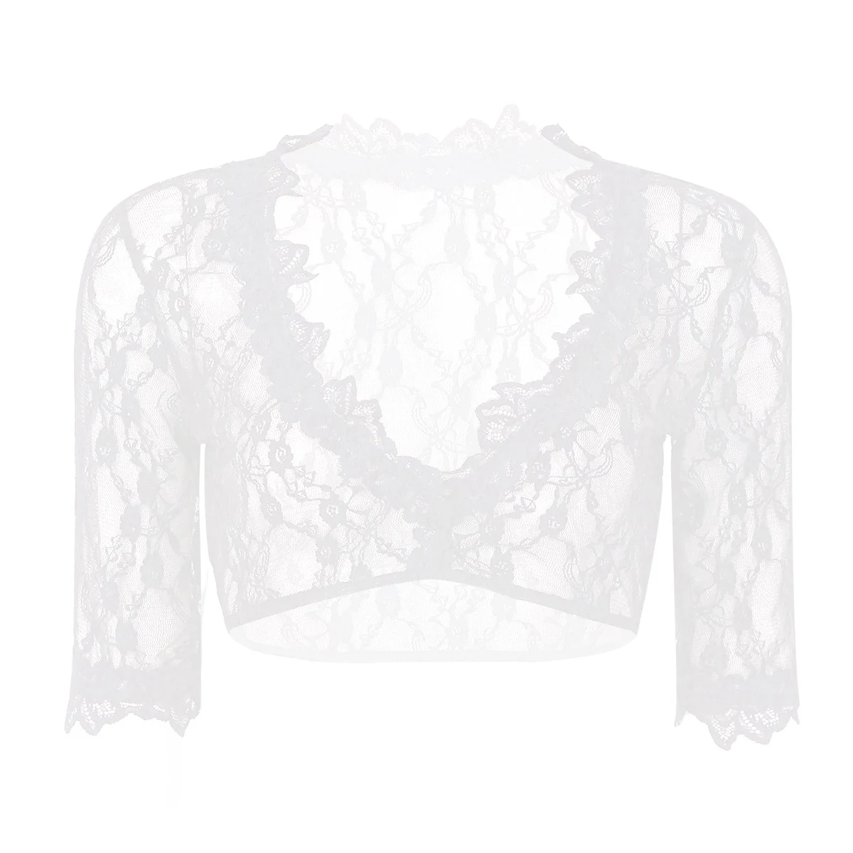 Womens Sheer Lace Pullover Bavarian Oktoberfest Costume Deep V-neck Half Sleeve Blouse Shirts Crop Tops Sexy Rave Party Clubwear