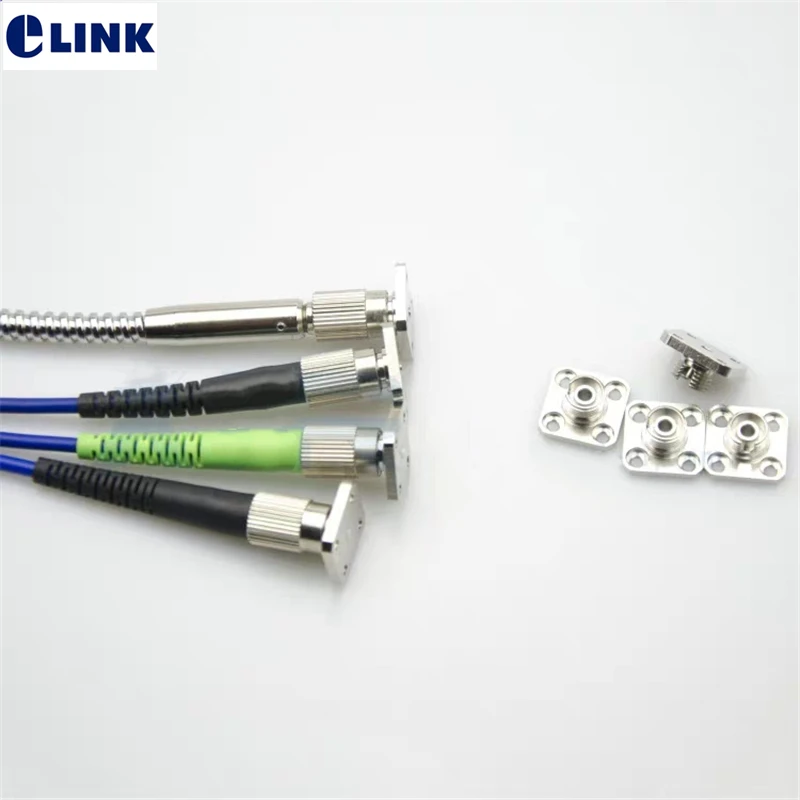 FC Socket for FC Connector, Fiber Optic FC Seat Base, Coupler Jack, Bracket Base, Free Shipping, 5Pcs