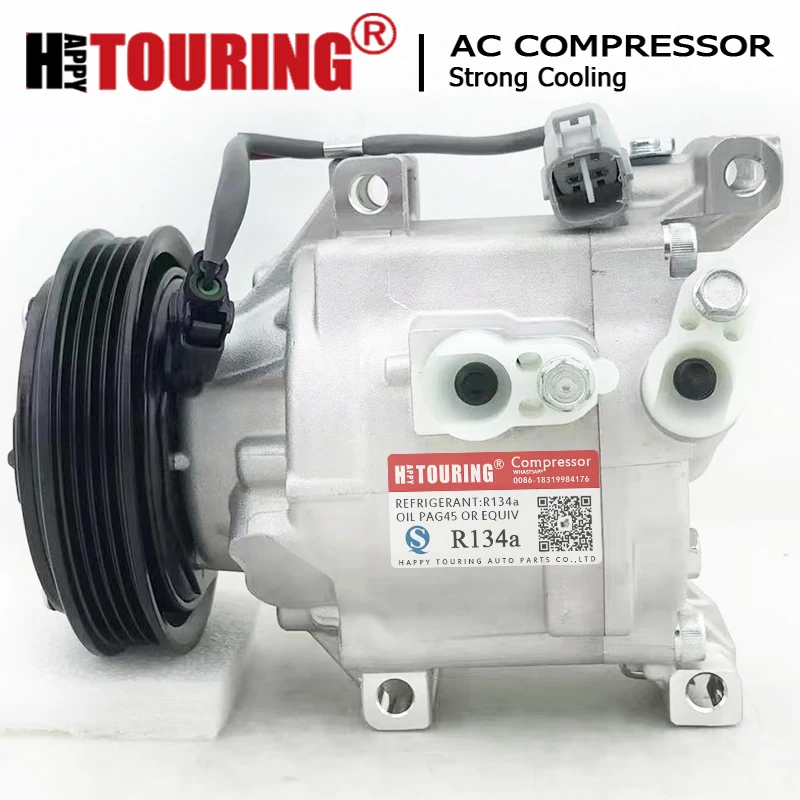 【a2su0ka15】 SCSA06C AC Compressor For Toyota Yaris Echo Corolla 88320-1A481