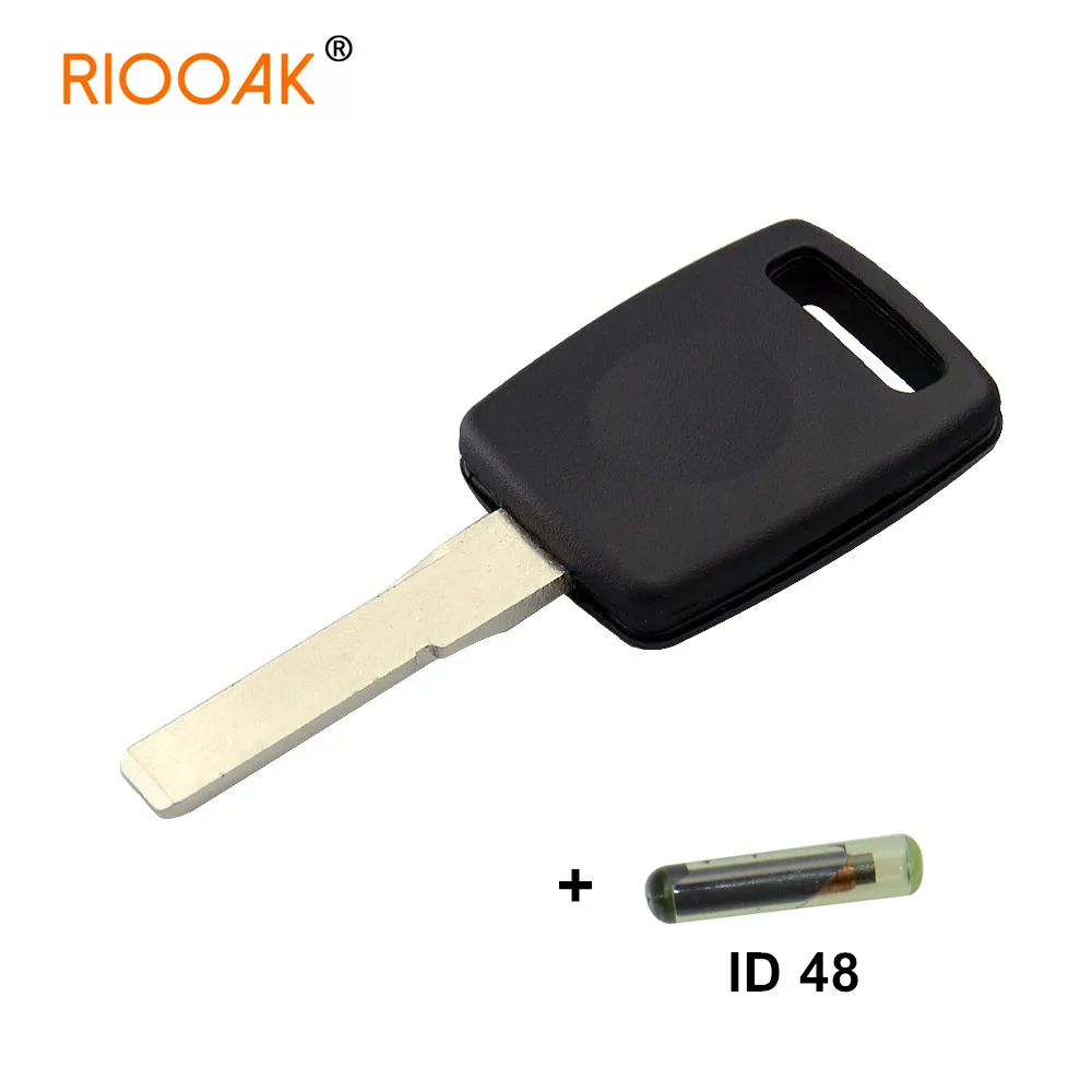 

Ignition Transponder ID48 Chip Car Remot Key Case Fob Shell for Audi A4 A4L A6 A6L A3 Q3 Auto Key Cover