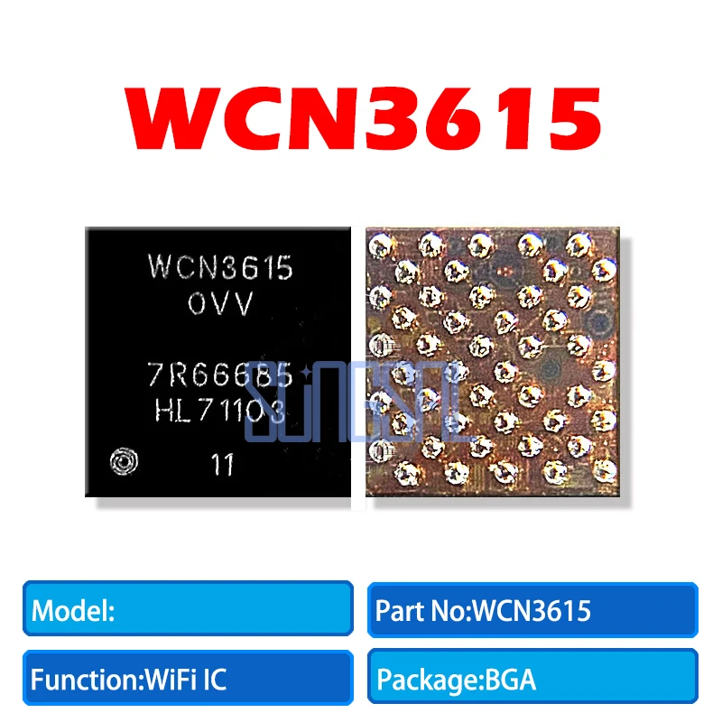 3pcs/lot New Original WCN3615 0VV OVV WIFI IC Module Chip