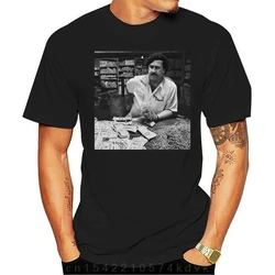 Pablo Escobar New Fashion High Quality Printing T-shirt Men 100% Cotton Short Sleeve Round-neck European Size XS-5XL Tee Shirts