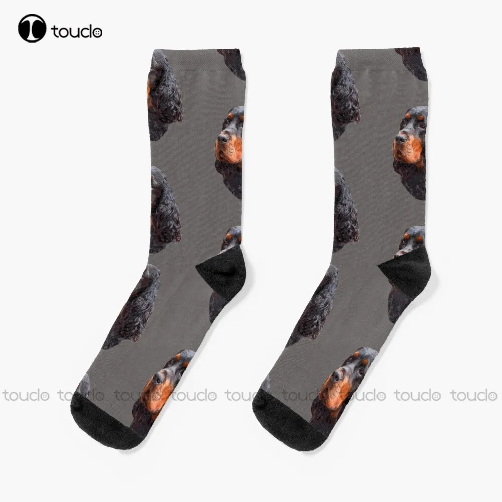 

Gordon Setter Beautiful Dog Breed Socks Hiking Socks Men Unisex Adult Teen Youth Socks Personalized Custom 360° Digital Print