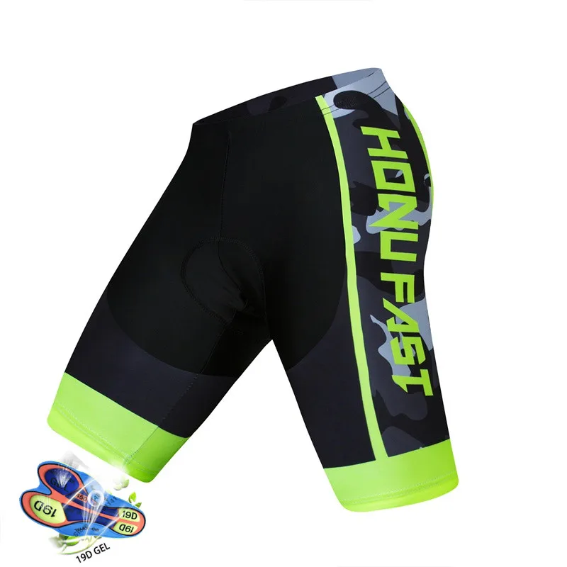 Cycling Clothing Cycling Shorts Men 19D Anti Slip Padded Gel Bike Mtb Shorts Mountain Bike Breathable Mens Biker Shorts Pants