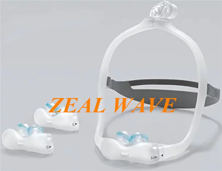 Imagem -04 - Wellcome Dreamwear Sonho Almofada Nasal Material Nasal Moldura de Silicone Máquina Respiradora Universal Novo ph