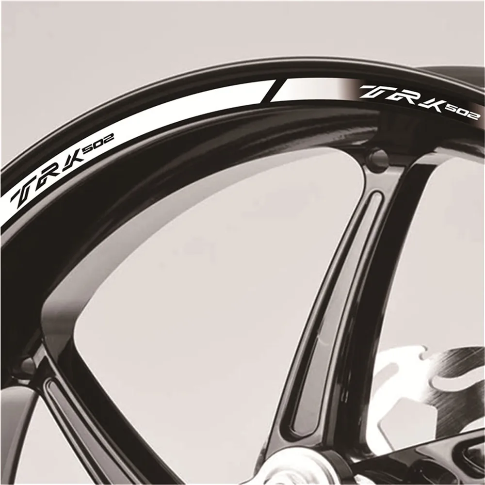 New product promotion Motorcycle Front and rear wheels tire stickers  wheel reflective decals For  BENELI  trk502 trk 502