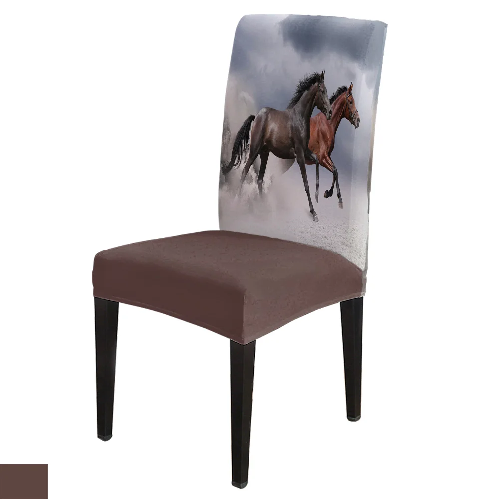 

Horse Animal Chair Cover for Dining Room Table Cover Chair Covers Chairs for Kitchen Tablecloth Home Decor