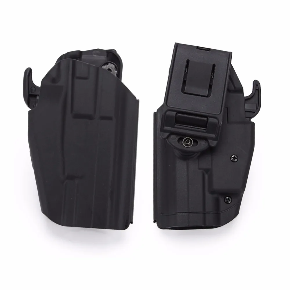 WoSporT Tactical Gun Holster prawa ręka Speedy Rmove Kit pistolet kabura dla Glock 17 23 USP Ruger VP9 TP24 SIG P226 PV40