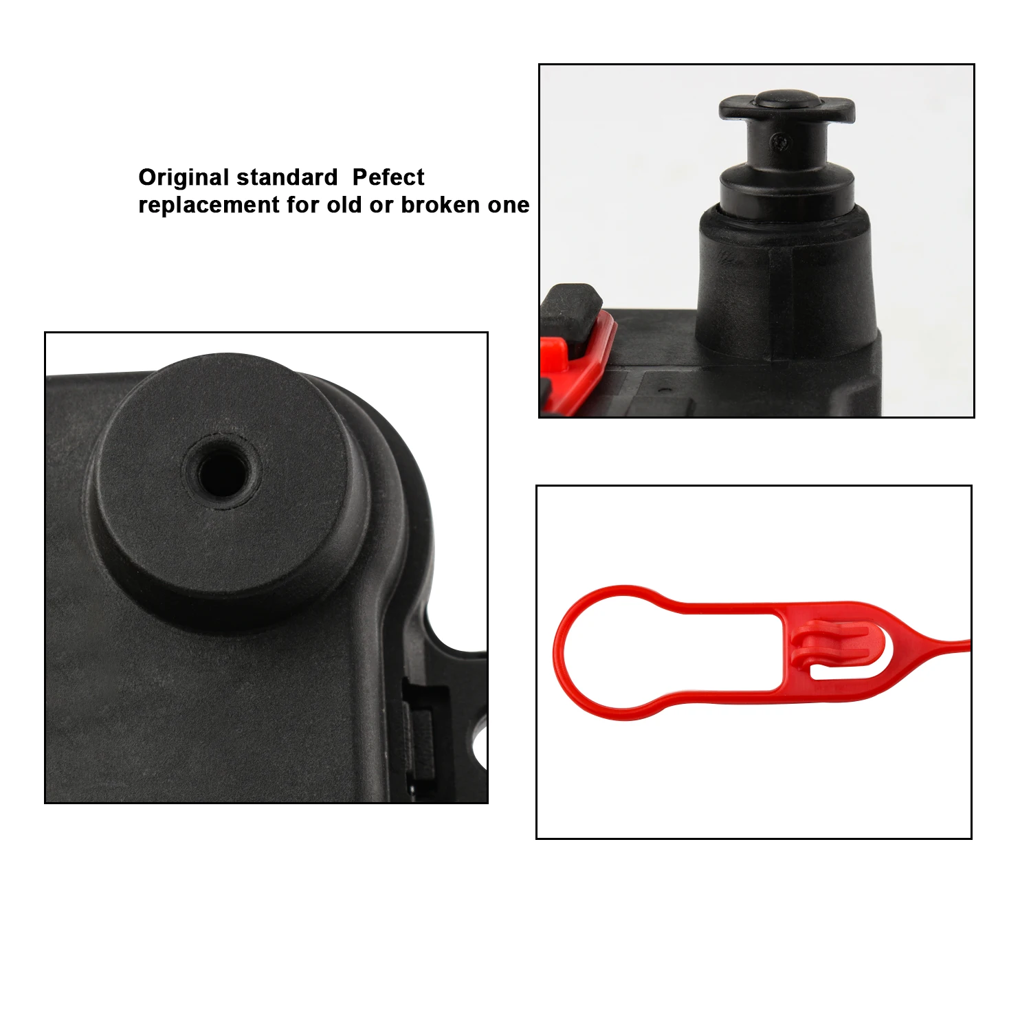 New Fuel Filler Flap Door Lock Actuator Motor For Audi A1 A3 A3 Sportback A6 C7 A6 Avant A7 Q3 Q7 4L0862153D