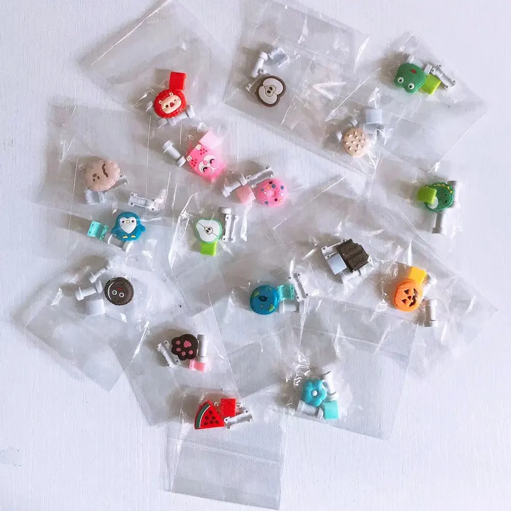 Nette Cartoon USB Kabel Protector Für iphone 5 6 7 8 X Sleeve Kabel Schutz Kabel Wickler Für Ladekabel veranstalter