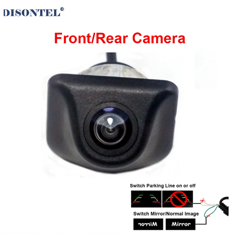 For Sonyccd Night Vision Car Front Side Rear View Camera For Universal Parking Camera With 18.5mm drill Waterproof Kit