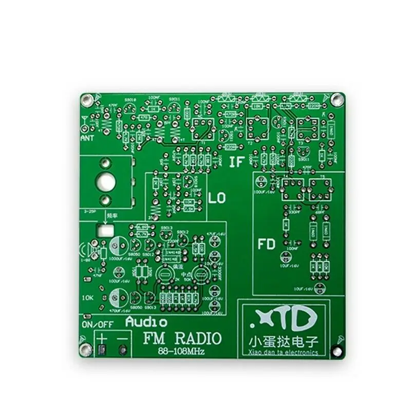 Imagem -06 - Kit Faça Você Mesmo 88108mhz Kit de Rádio fm Rádio fm Faça Você Mesmo Kit Receptor de Rádio Totalmente Discreto