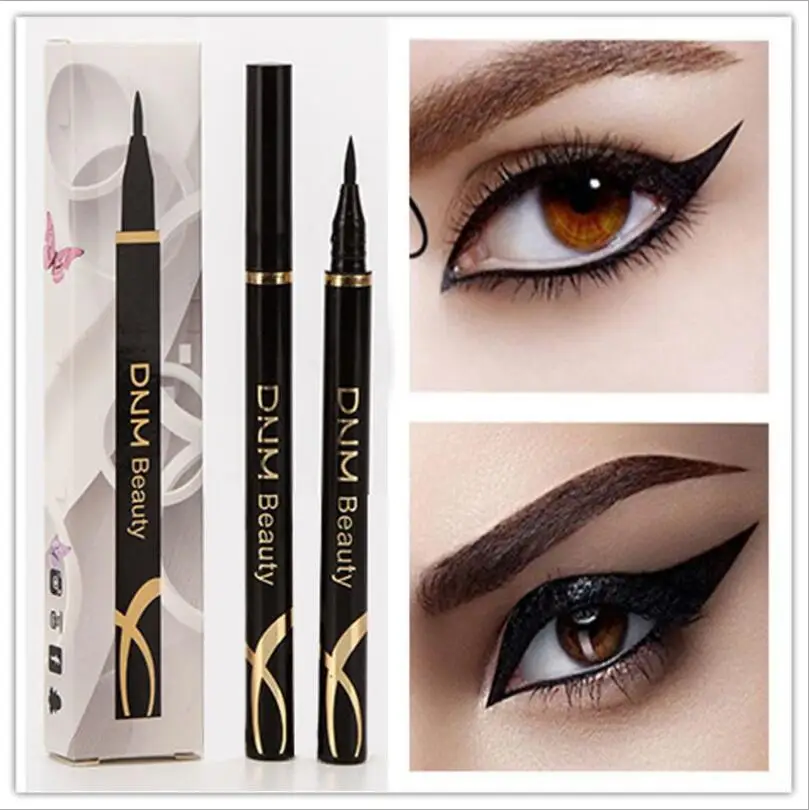 Colorful Eyeliner Quick Dry Matte Long Lasting Waterproof Make Up Liquid Eyeliner Blue Green White Gold Brown Eyeliner T0440