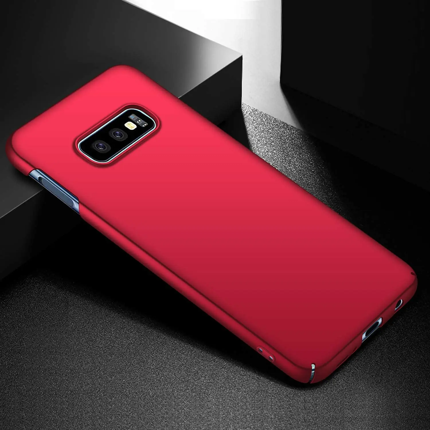 For Samsung Galaxy A50 A70 A80 A20 Top Quality Ultra Thin Hard Cover Case For Galaxy S10e Luxury Slim Matte Plain Black PC Cases