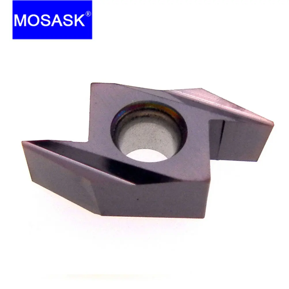 MOSASK ABS Plate ABS15R4015 ZM890 Processing Stainless Steel Small Parts After Turning Cemented Carbide Inserts